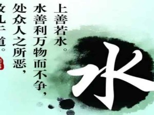 職場(chǎng)法則之上善若水：居善地、心善淵、與善仁、言善信、正善治、事善能、動(dòng)善時(shí)